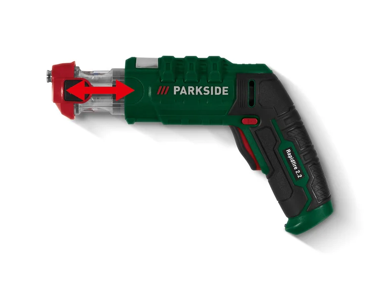 PARKSIDE Visseuse sans fil à embouts interchangeables Rapidfire 2.2