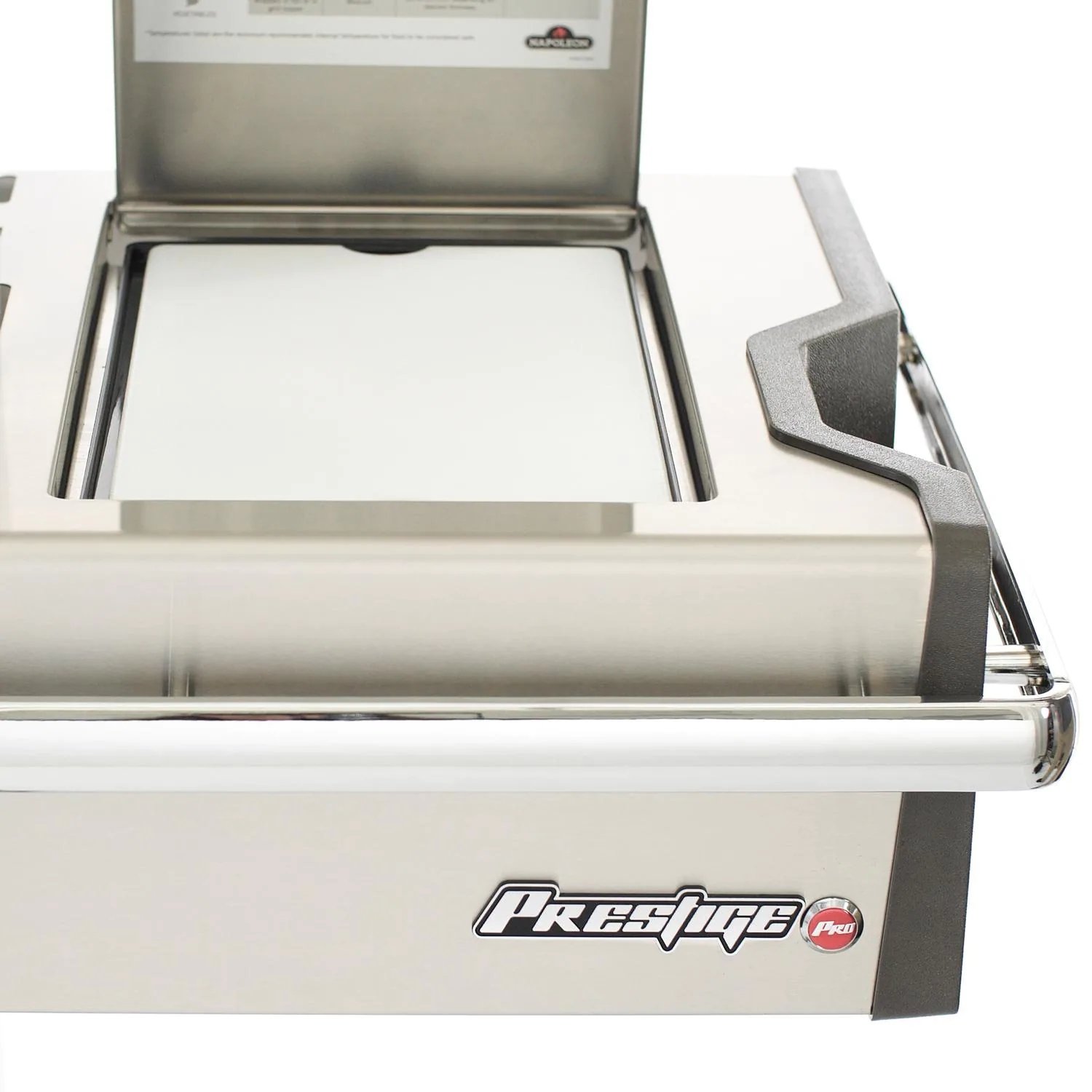 Napoleon Prestige PRO 500 Propane Grill with Infrared Rear and Side Burners and Rotisserie Kit - PRO500RSIBPSS-3