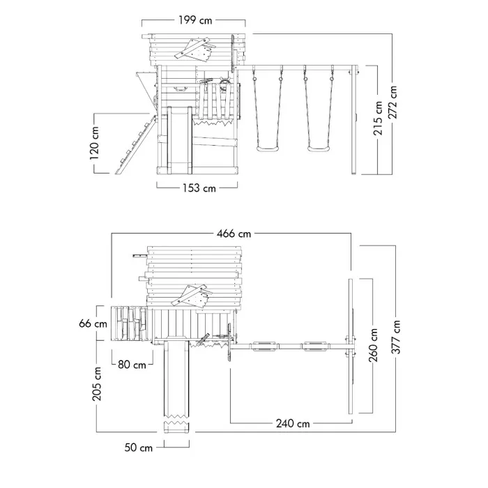Augmented RealityShow in the garden                                                                         Tower playhouse Wickey Smart Expedition