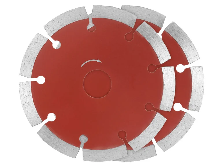 PARKSIDE Lot de 2 disques à trononner diamantés, 125 mm