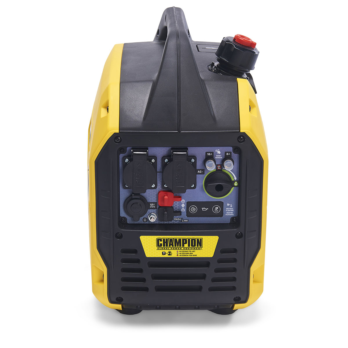 Silent generator 2200W CHAMPION Inverter. 4T petrol engine 79 Cm3 Autonomy + 10 hours