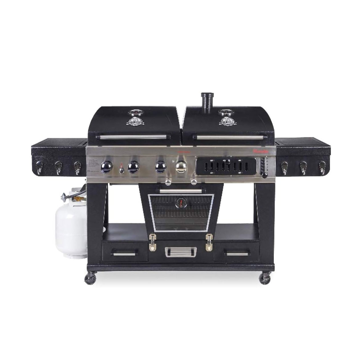 Pit Boss Memphis Ultimate 4-in-1 Gas and Charcoal Smoker Grill