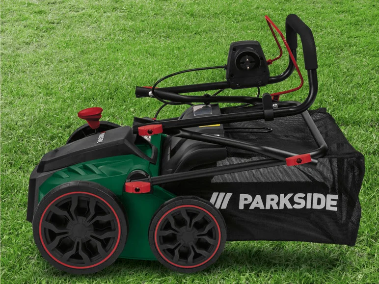 PARKSIDE Scarificateur/aérateur de pelouse électrique 2 en 1 PLV 1500 C2, 1 500 W