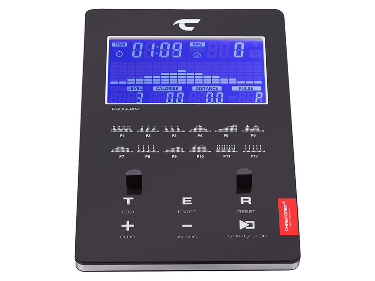 Christopeit Ergometer ET 6 inkl. Pulsmessgurt