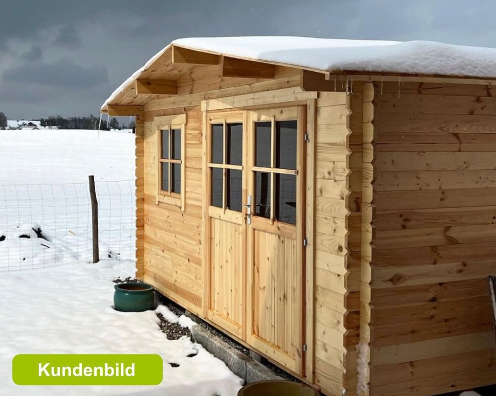 Garden shed wooden shed 4 x 3 m