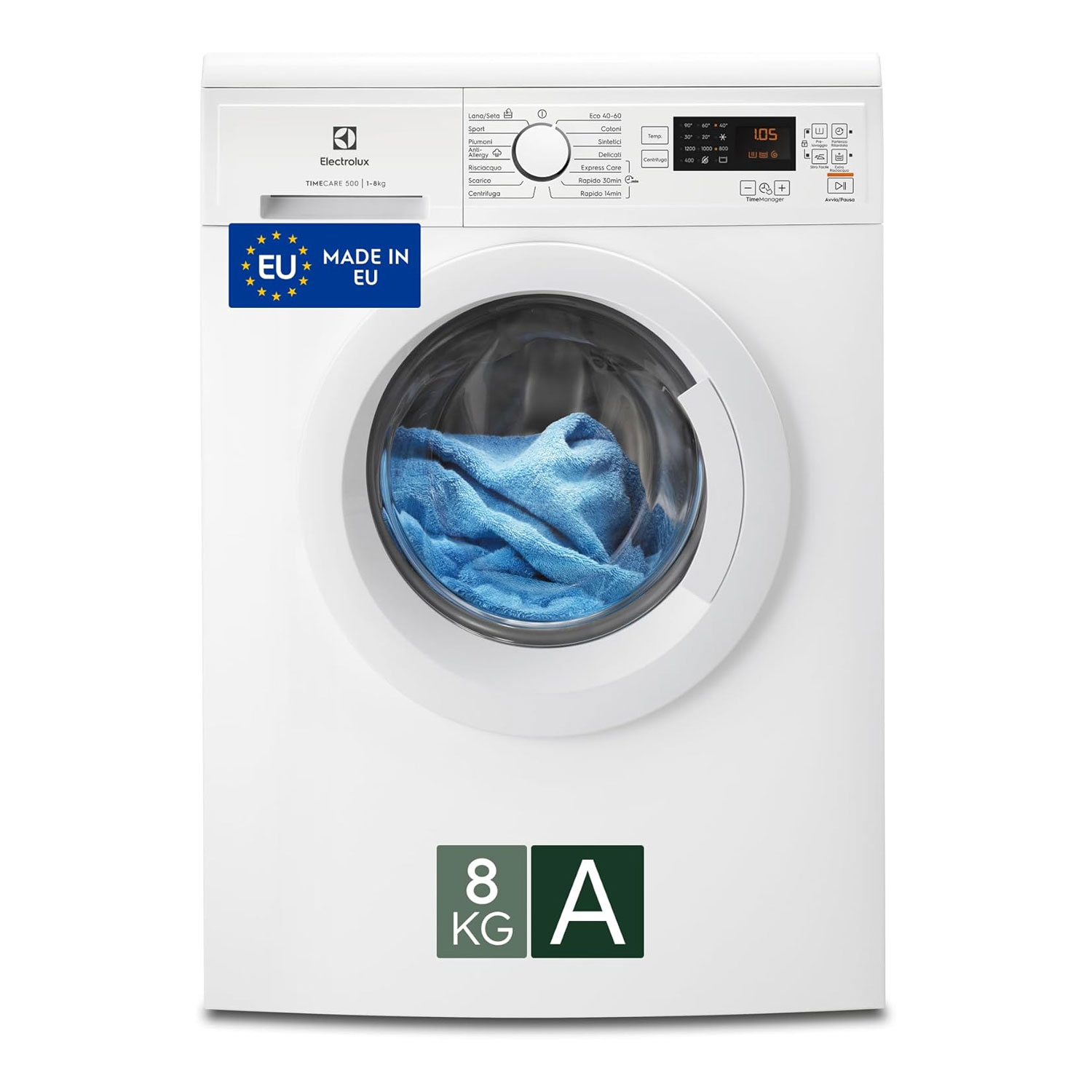 Electrolux PerfectCare 500 Lavatrice Carica Frontale 8 kg, EW2F5W82