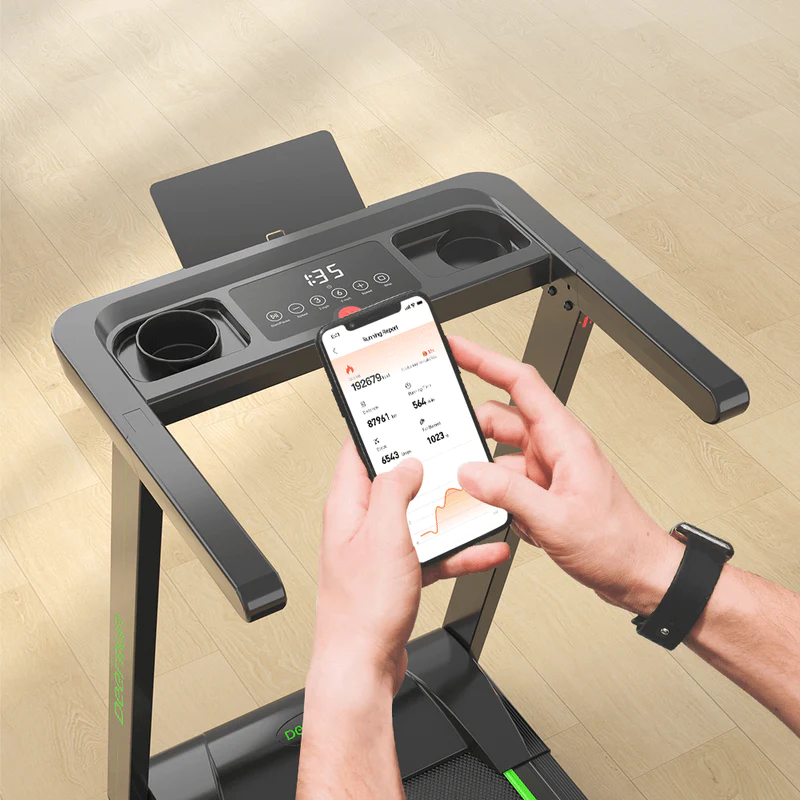 DeerRun A1 Smart Green Foldable Treadmill