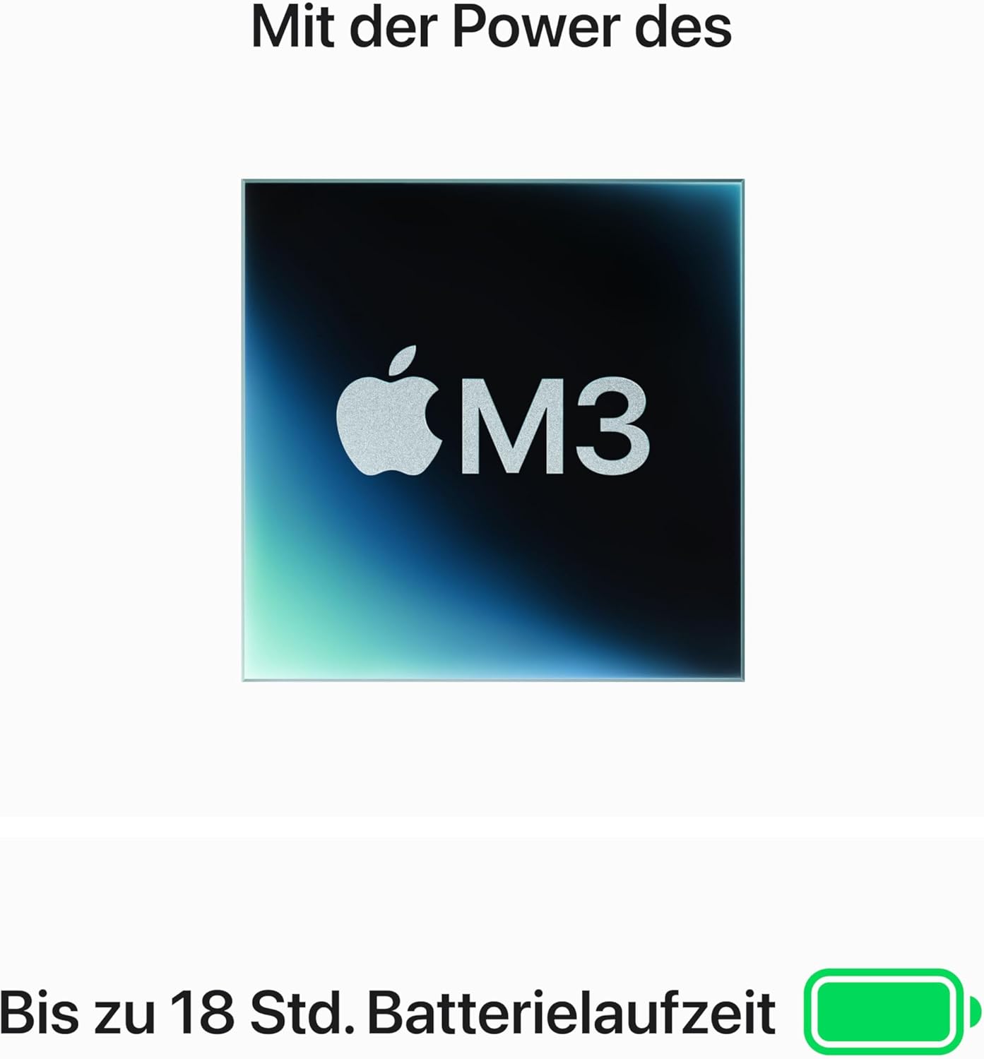 Apple 13 Inch MacBook Air Laptop with M3 Chip: 13.6 Inch Liquid Retina Display, 24 GB Shared Memory, 512 GB SSD Memory, Illuminated Keyboard, 1080p FaceTime HD Camera, Midnight