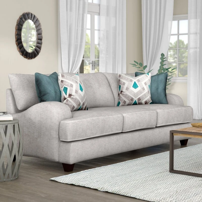 Rosalie 93 Recessed Arm Sofa