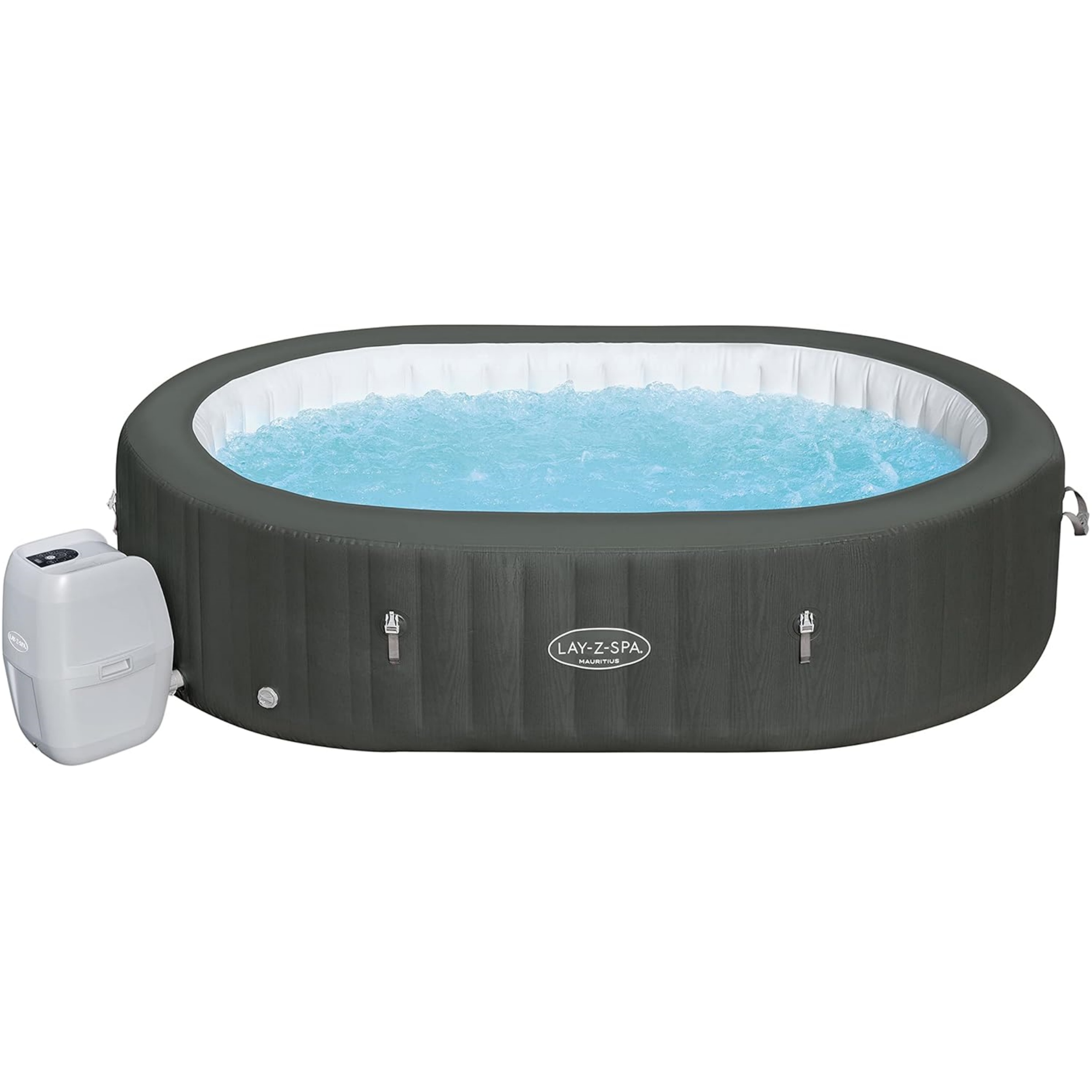 Bestway® LAY-Z-SPA XXL WLAN Whirlpool Mauritius AirJet 270 x 180 x 71 cm Oval