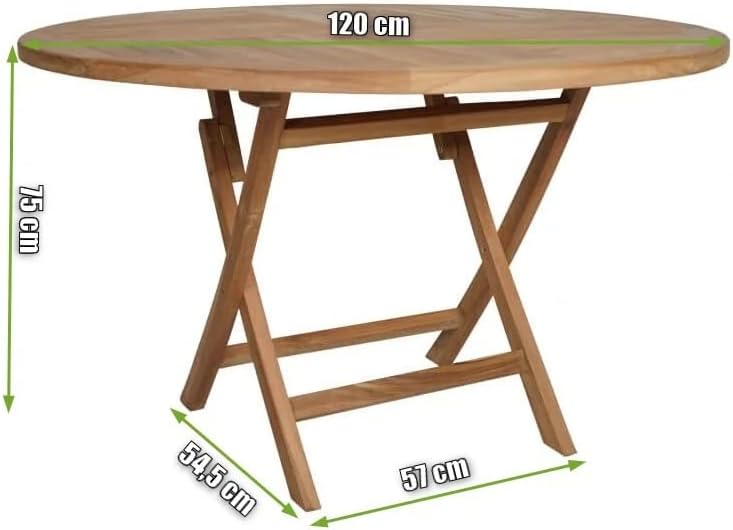 Rattanland Garden Furniture Set Made of Exotic Teak Wood 