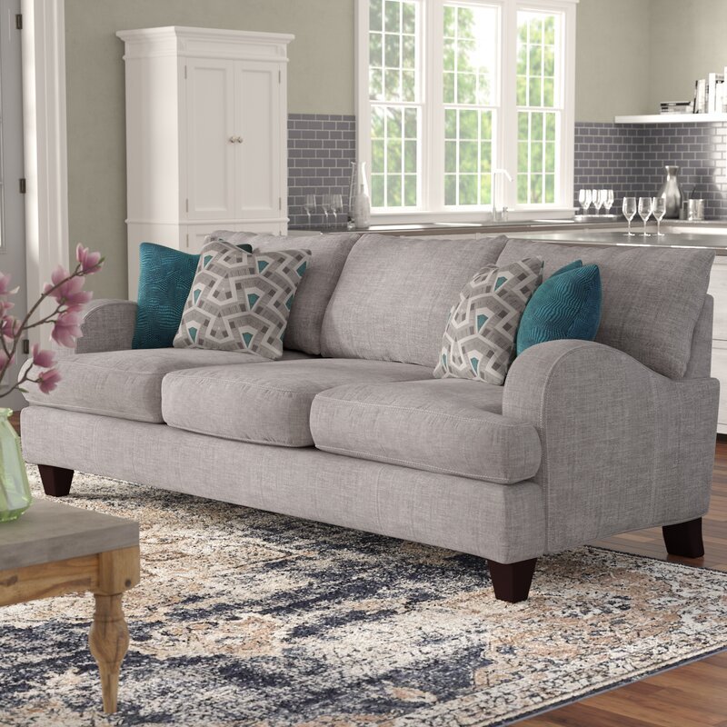 Rosalie 93 Recessed Arm Sofa