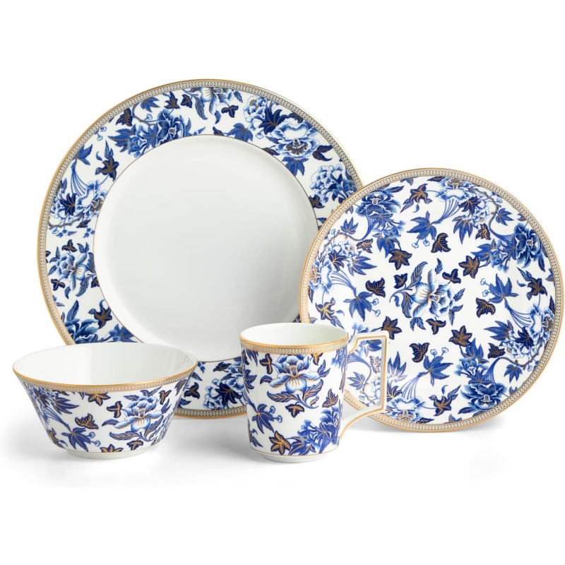 Wedgwood 1050603 4pce Dining Set, Bone China