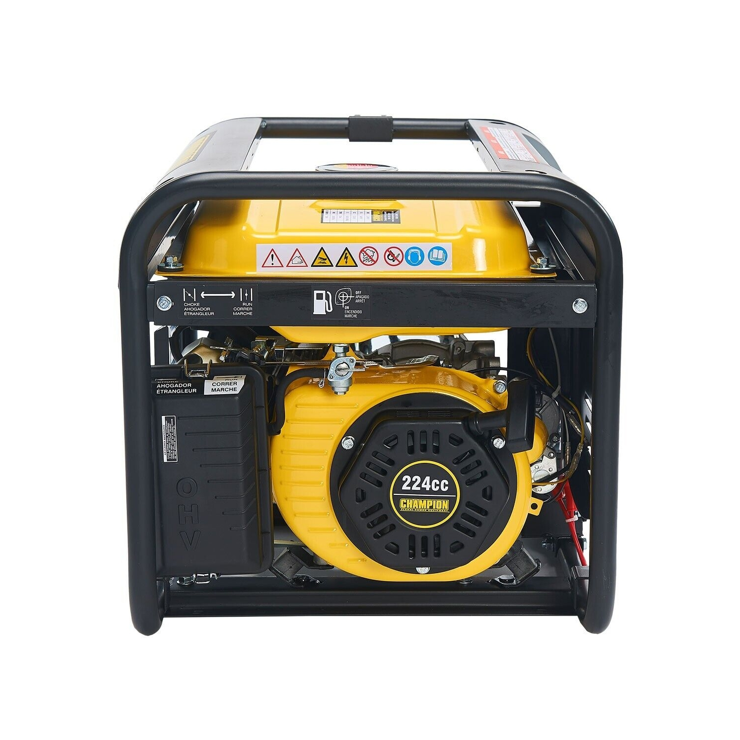 Silent Generator 3750w Champion Engine 4t Ohv 224cm³ 7.5hp Petrol Start