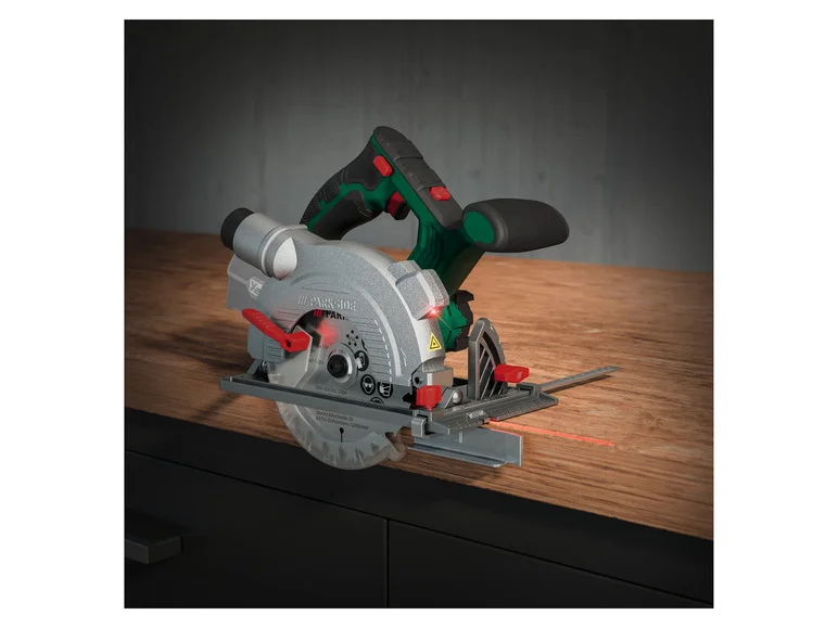 PARKSIDE Scie circulaire sans fil PHKSA 20 Li B3, 20 V