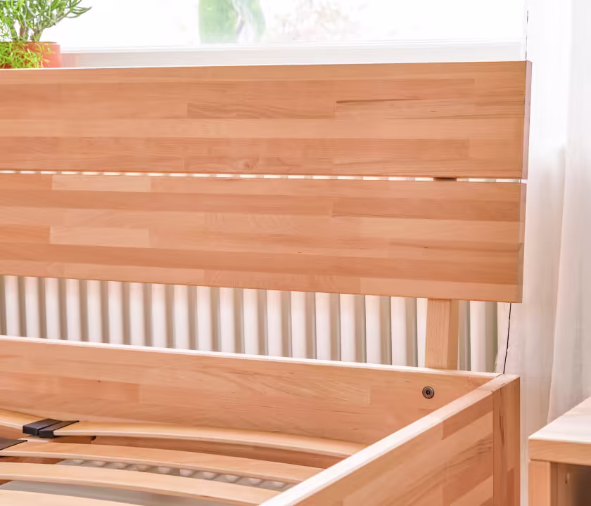 AVA solid wood bed base