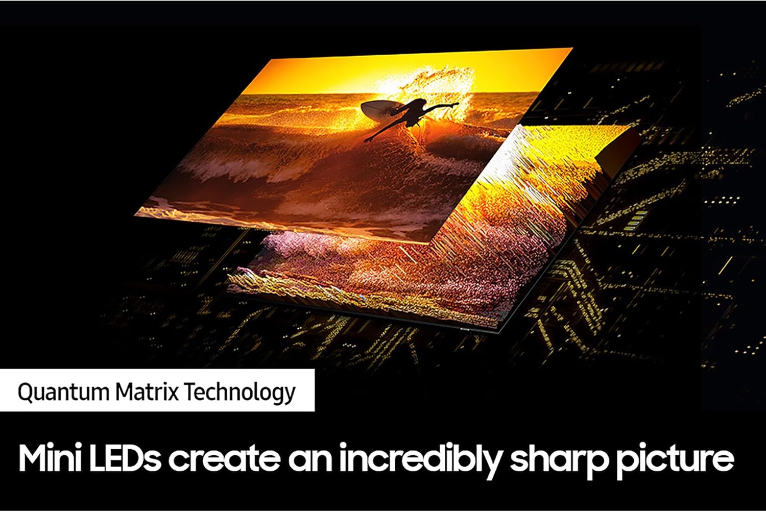 Samsung Motion Xcelerator 120Hz: Experience ultra-smooth TV gaming with up to 4K 120Hz motion* [Energy Class F]