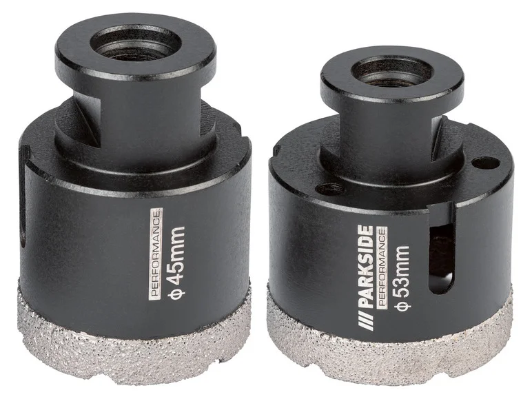 PARKSIDE PERFORMANCE Jeux de couronnes de forage diamantées PDBK 3 A1