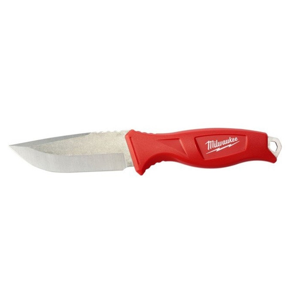 MILWAUKEE 101mm Fixed Blade Knife w. Molded Sheath 48221926