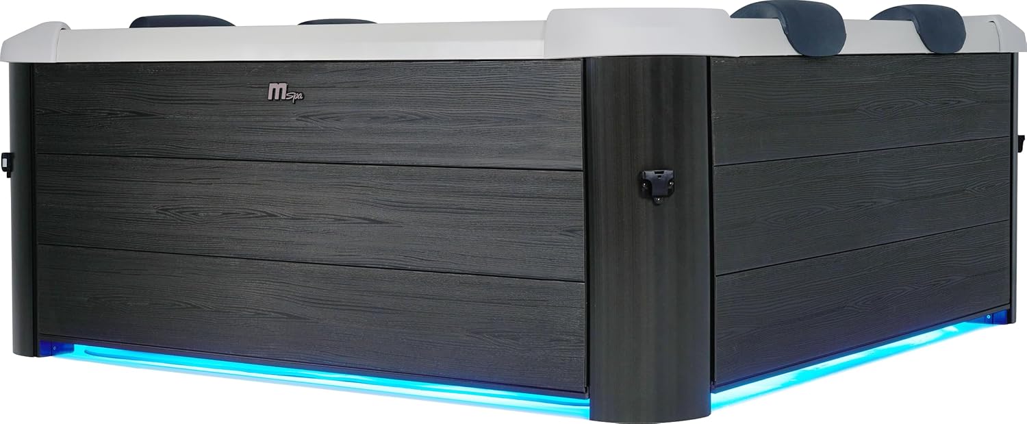Oslo Mspa 6-Seater Rigid Spa Connected + Hydromassage Jets + LED