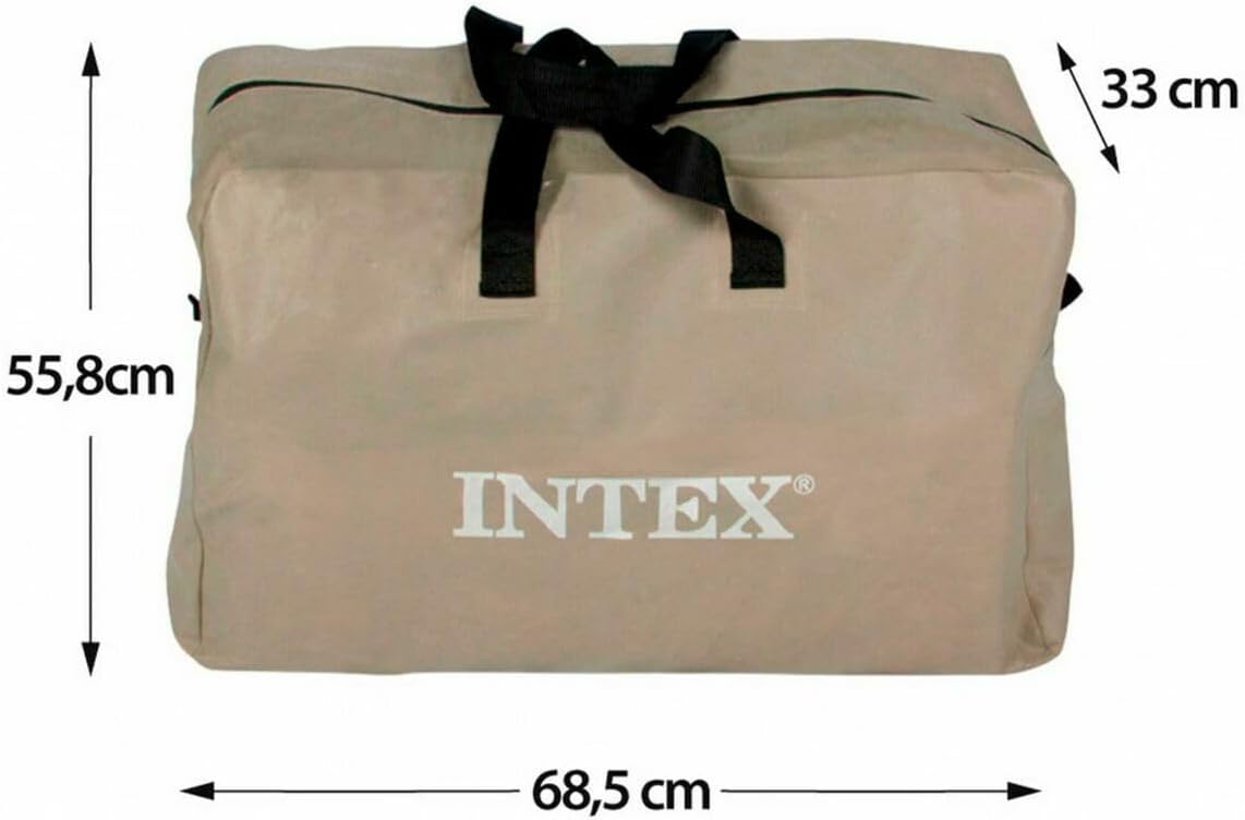 Intex Excursion Inflatable Boat Set with Aluminium Oars and Pump, 5 Person