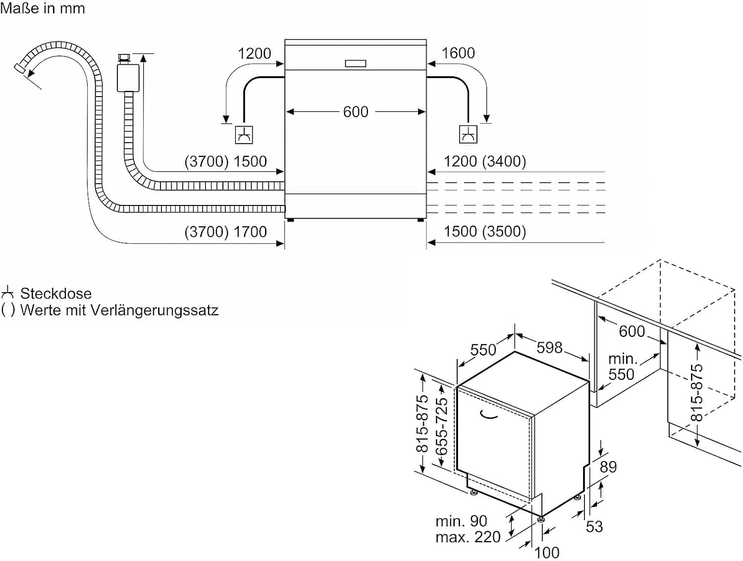 Siemens SN65ZX07CE, iQ500 - Smart Dishwasher