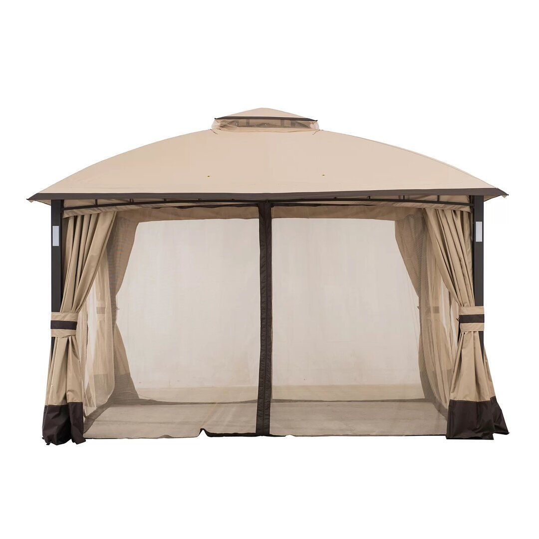 Moorehead 12 Ft. W x 10 Ft. D Steel Patio Gazebo