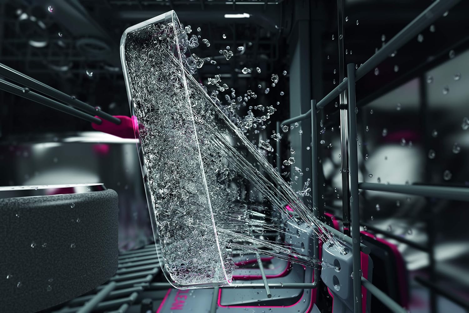 Bauknecht BCIO 3T341 PLET Vollintegrierbarer Geschirrspüler 60 cm /Edelstahl/14 Maßgedecke/10 Standardprogramme und 1 Sensorprogramm/PowerClean/ActiveDry/Besteckschublade/Vollwasserschutz