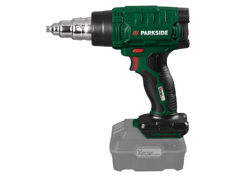 PARKSIDE Pistolet à air chaud sans fil PHLGA 20-Li C2, 20 V