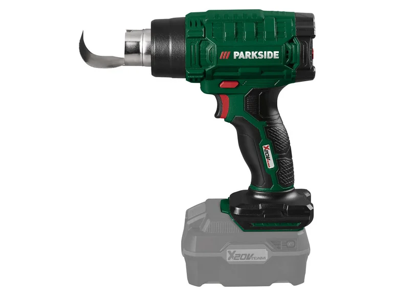 PARKSIDE Pistolet à air chaud sans fil PHLGA 20-Li C2, 20 V