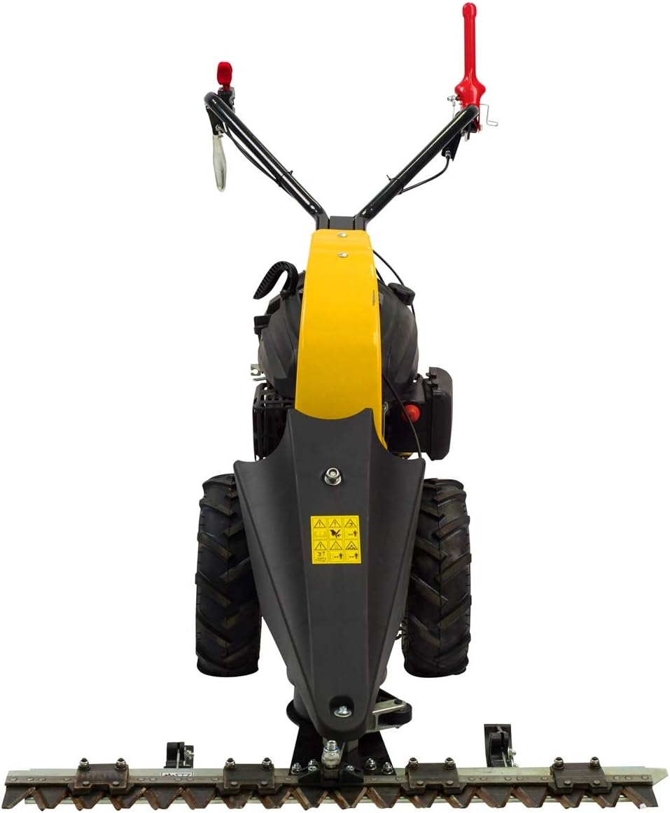 Texas Professional Petrol Beam Mower CB8700 Meadow Mower High Grass Mower Lawn Mower Lawn Mower with Wheel Drive Cutting Width 870 mm 159 CCM Displacement 4-Stroke Motor 3.4 HP Suitable for Commercial