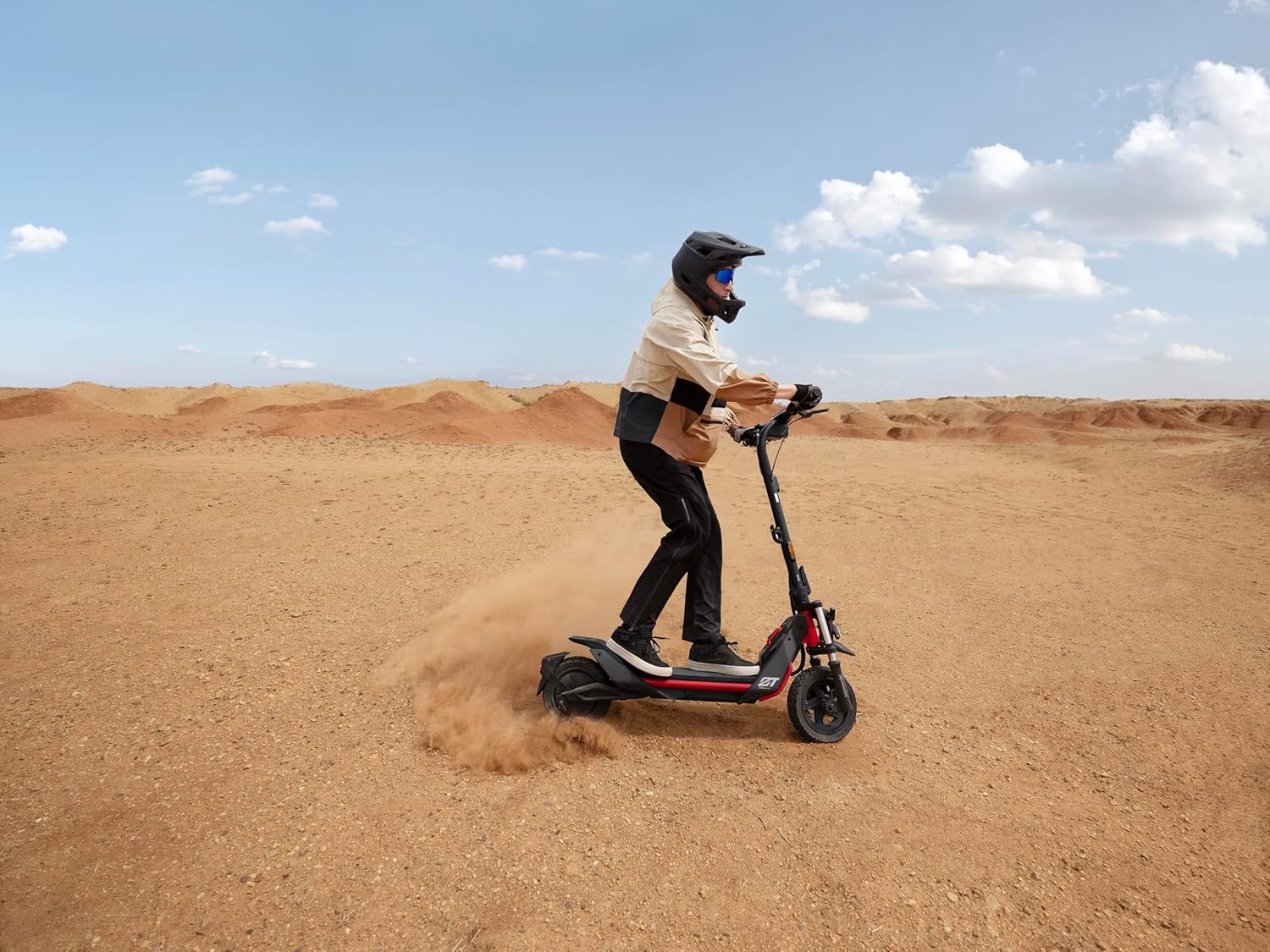 Segway ZT3 Pro D, E-Scooter mit Straßenzulassung, 70 km Eco- Reichweite, 56km Reichweite bei 20km/h, Vollfederung, 120 kg Tragfähigkeit, 25% Steigung, Apple FindMy,Offroad-Reifen, wasserfest, Ninebot