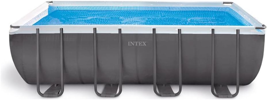 Intex kit Piscine Ultra XTR rectangulaire Tubulaire (l) 5,49 x (l) 2,74 x (h) 1,32m