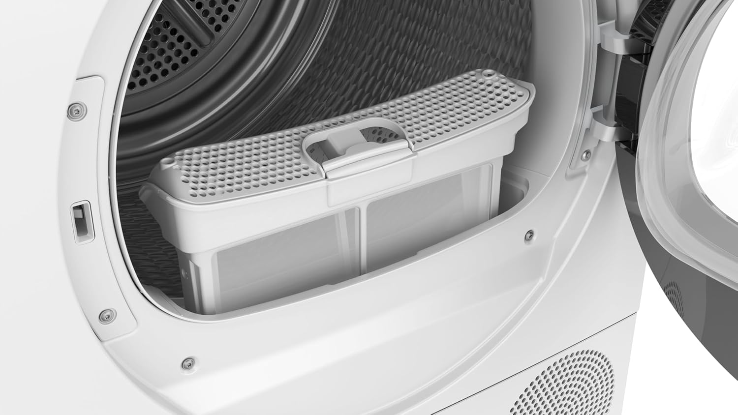 Bosch Heat Pump Dryer for 8 kg Laundry, Series 6, 176 kWh per year, Auto Dry, Anti-Vibration Design, Sensitive Drying System, Environmentally Friendly Coolant, White, WQG235D00 [Energy Class A+++]