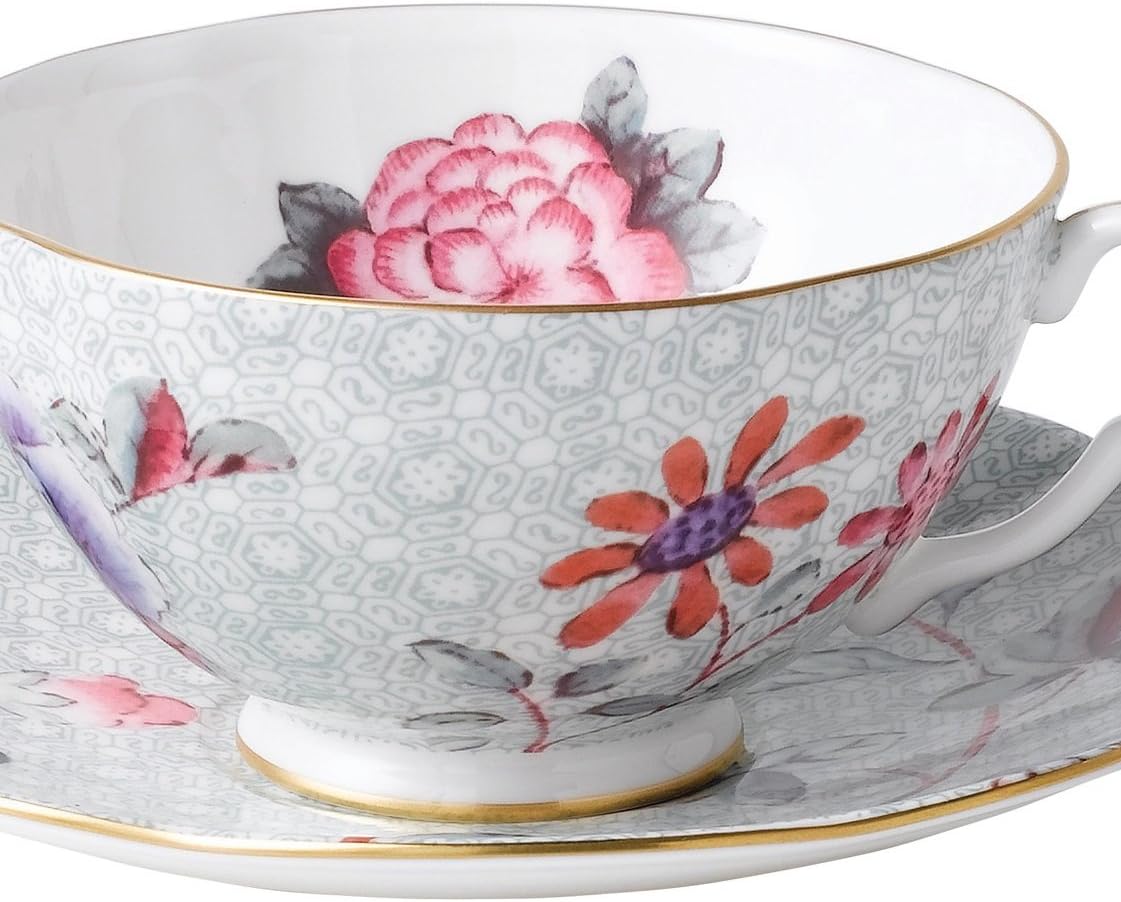 Wedgwood 5C106805131 Story Cuckoo Tea Plates 21cm Set of 4, Fine Bone China