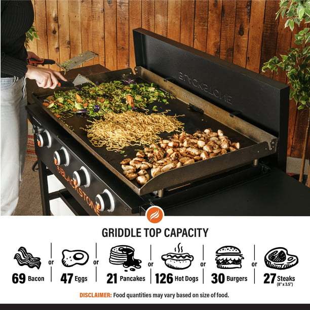 Blackstone 4-Burner 36 Griddle Cooking Station with Hard Cover
