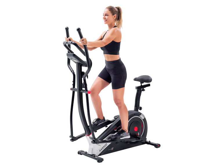 Christopeit Hybrid Trainer AX 6500, Heim- Crosstrainer 2in1