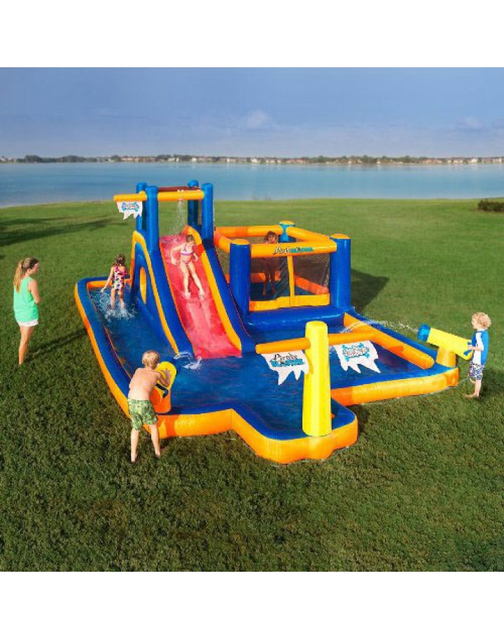 Pirate Blaster Inflatable Play Park by Blast Zone