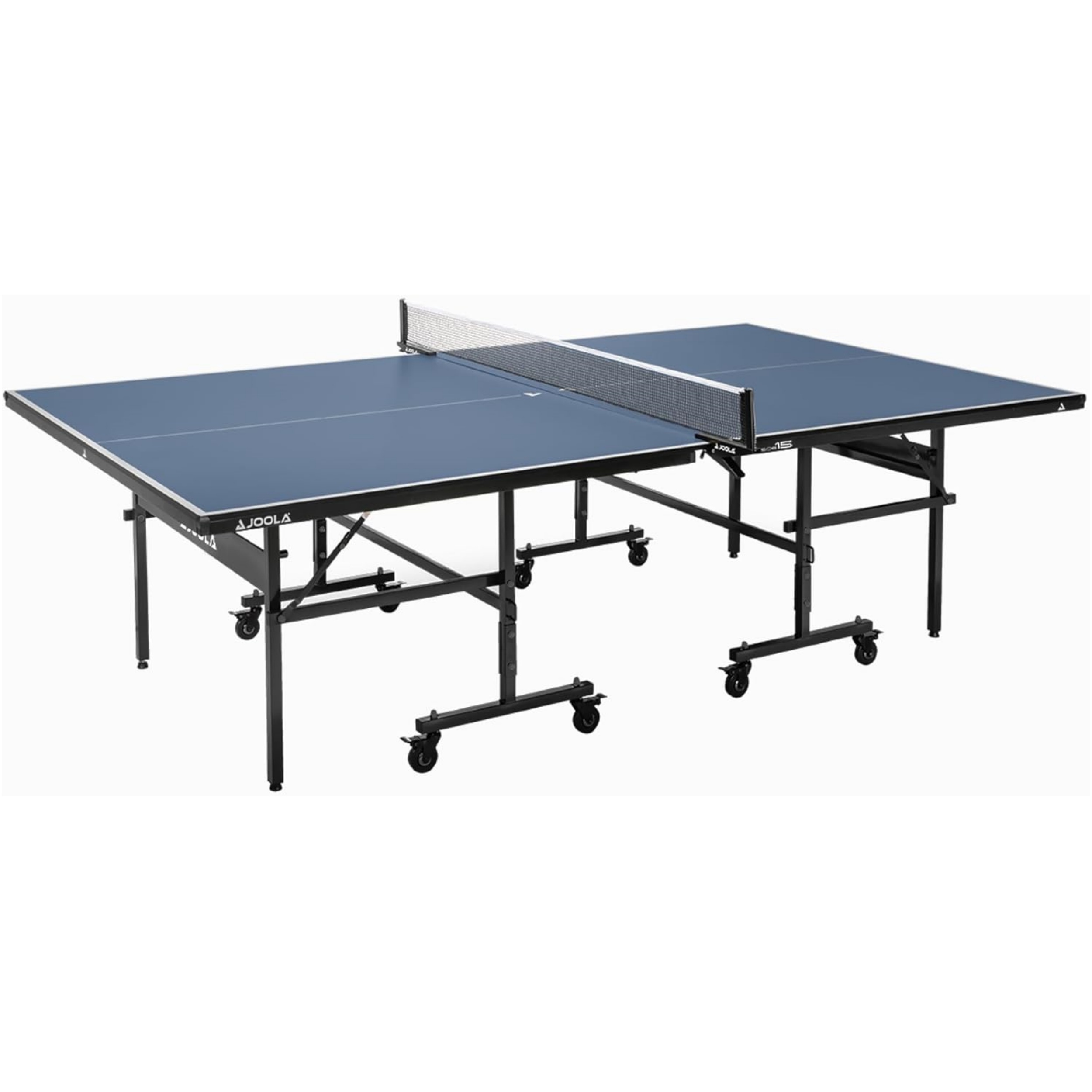 JOOLA Indoor Table Tennis Table Foldable - Quick Assembly - Includes Table Tennis Net, 274 x 152.5 x 76 cm