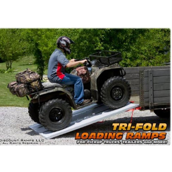 Folding ATV Ramp