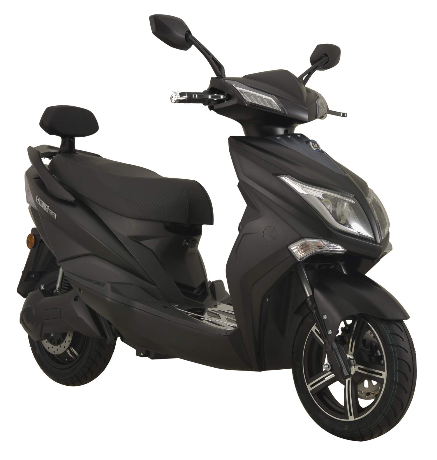Hawk 3000 E Electric Scooter with Road Legal 45 km/h, Matte Black