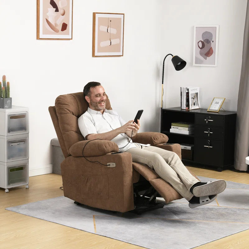 Upholstered Electric Recliner