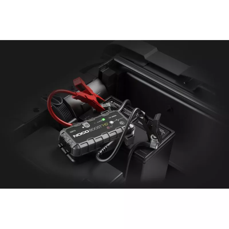 BOOSTER NOCO GB70 2000A 12V LITHIUM JUMP STARTER HD