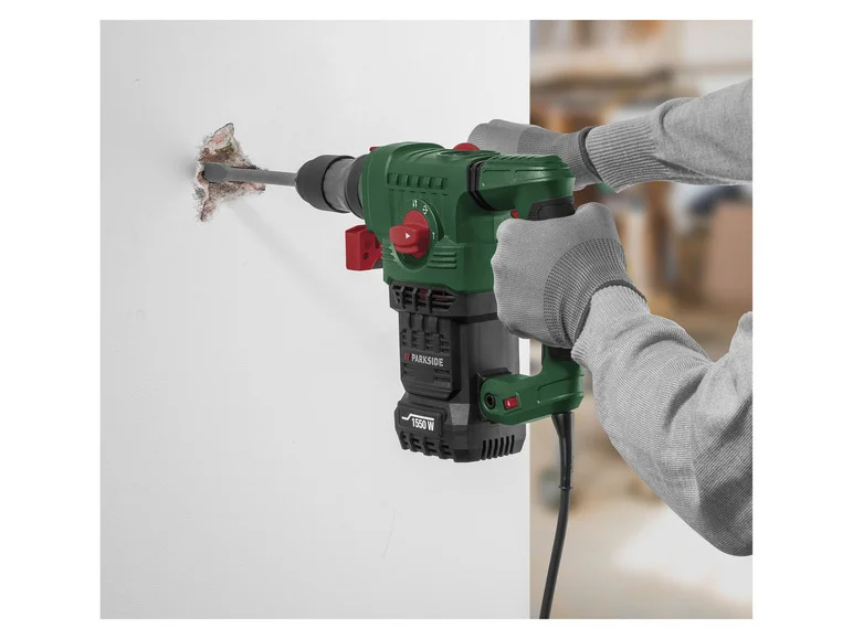 PARKSIDE Marteau perforateur burineur PBH 1550 B2, 1550 W