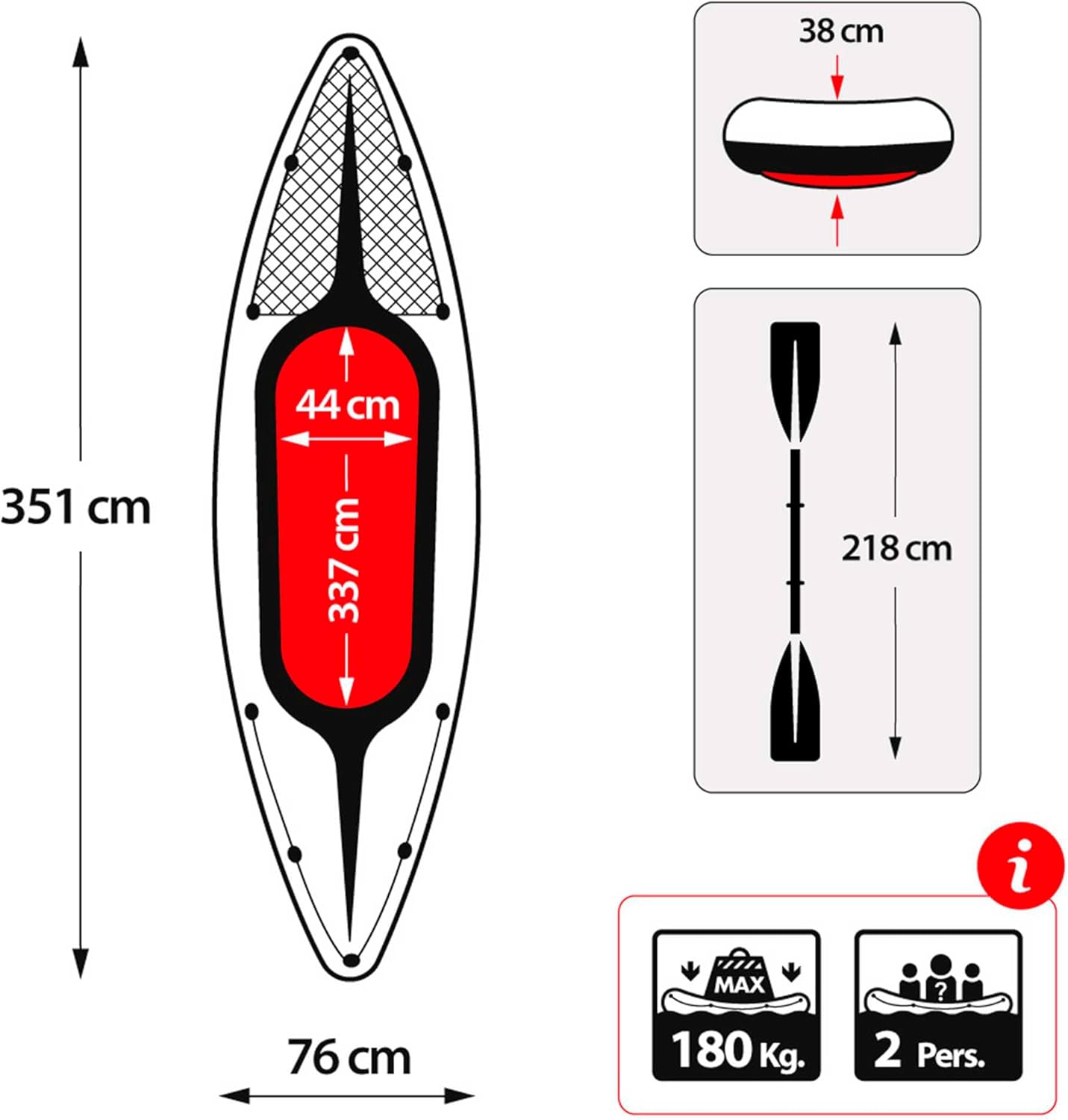 Intex, Challenger Canoa
