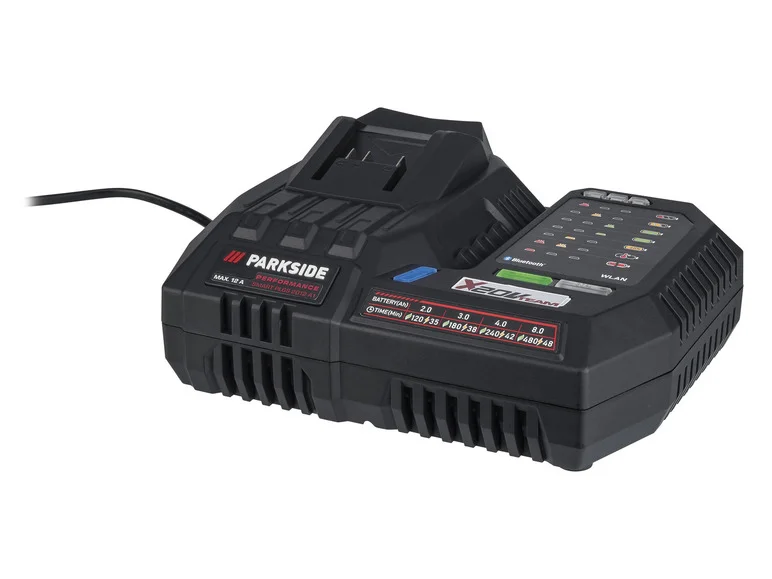 PARKSIDE PERFORMANCE Chargeur de batterie Smart PLGS 2012 A1, 12 A, 20 V