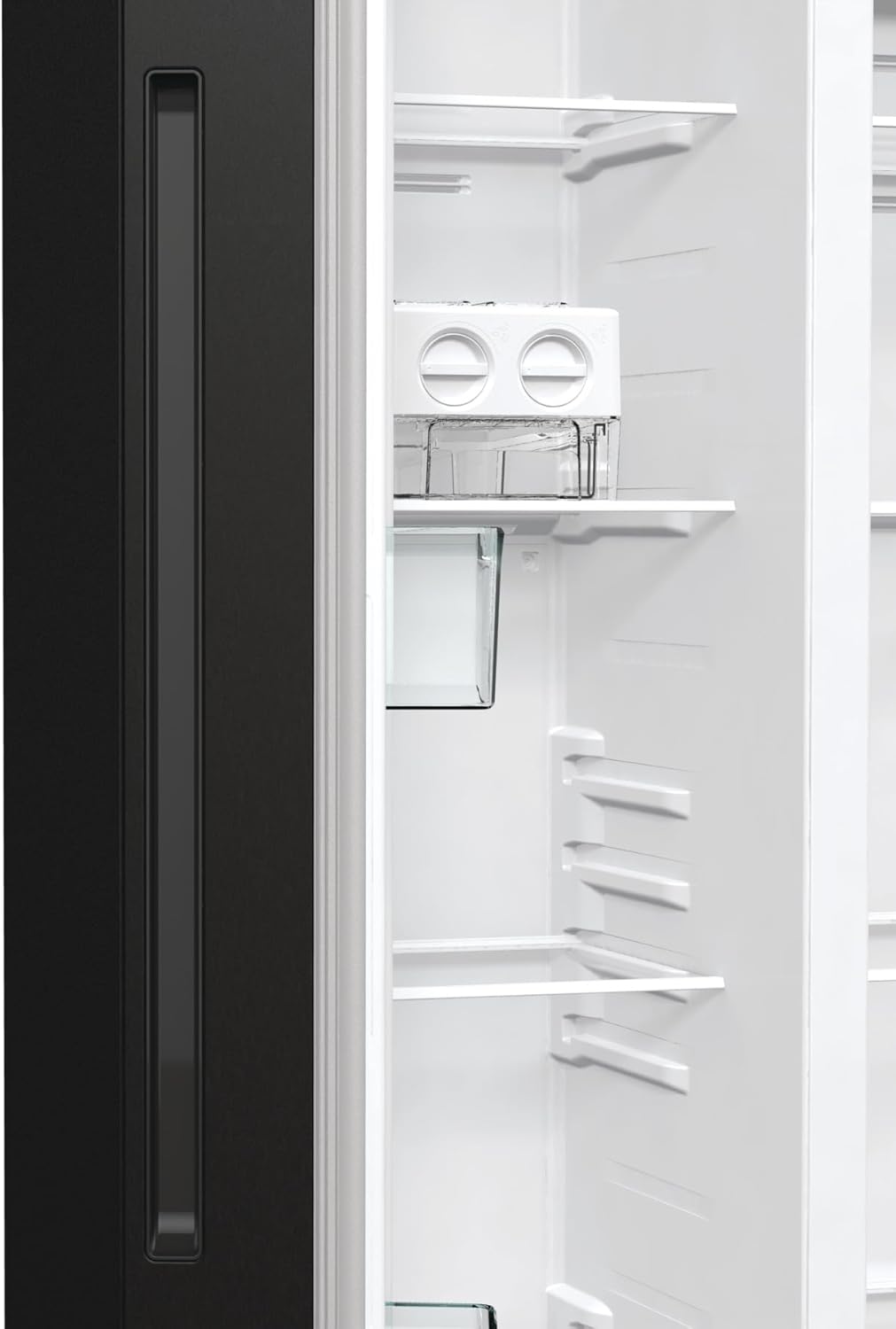 Gorenje NRR 9185 EAXLWD Side by Side Fridge-Freezer, Made in Europe, EEK E, NoFrostPlus, Inverter Compressor, Crisp Zone, ConvertActive Zone, FastFreeze, 70 Inch, Stainless Steel [Energy Class E]