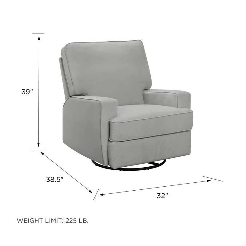 Gutshall Swivel Reclining Glider