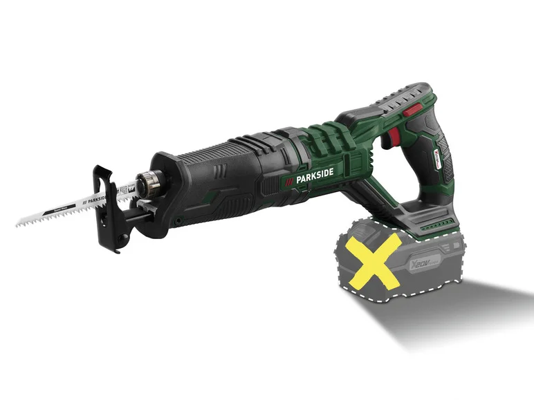 PARKSIDE Scie sabre sans fil PSSA 20-Li B2, 20 V