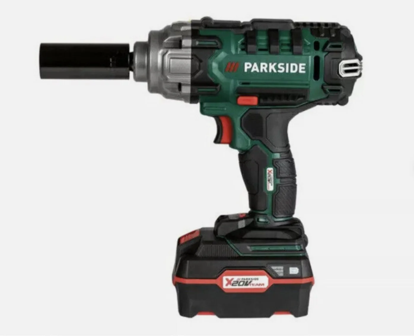Parkside Clé à choc sans fil 20 V pour véhicule